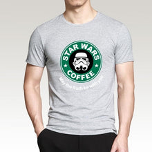 Load image into Gallery viewer, star wars T Shirt COFFEE
