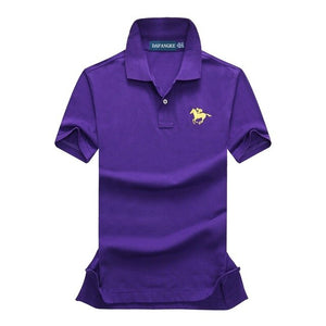Men's Polo Shirt Brand Embroidery Slim Golf