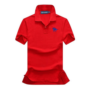 Men's Polo Shirt Brand Embroidery Slim Golf