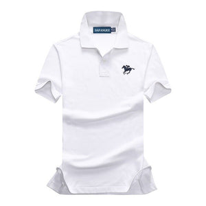 Men's Polo Shirt Brand Embroidery Slim Golf