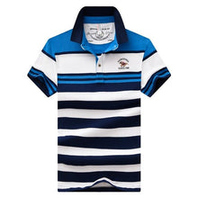 Load image into Gallery viewer, Striped 1988 Embroidery Men&#39;s Polo Shirt